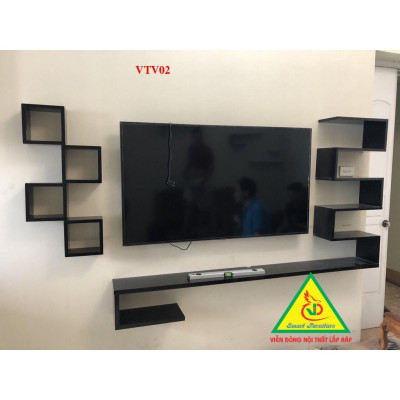 Bộ kệ ti vi treo tường VKTV02