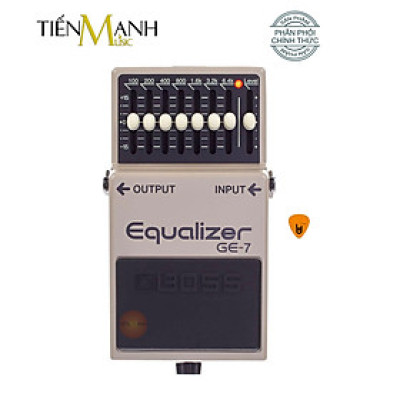 Phơ Guitar Boss GEB-7 Bass Equalizer - Bàn Đạp GEB7 Fuzz Pedals Effects GEB 7 Hàng Chính Hãng - Kèm Móng Gẩy DreamMaker