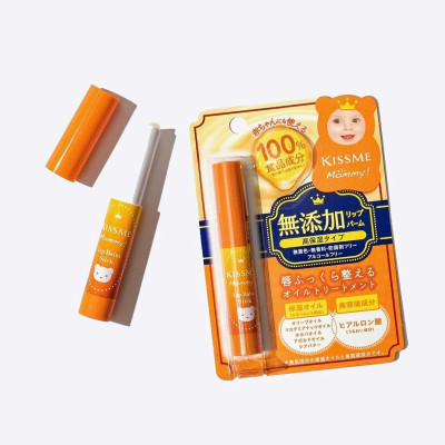 Son Dưỡng Chống Nứt Nẻ Môi Dành Cho Bé Từ 06 Tháng Tuổi Và Làn Da Nhạy Cảm Kissme Mommy Lips (2.5 G)