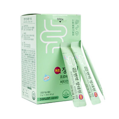 Men vi sinh Jang Daewon Hàn Quốc  cho trẻ có bổ sung D3, kẽm cải thiện biếng ăn, hấp thu kém Hộp 30 gói 