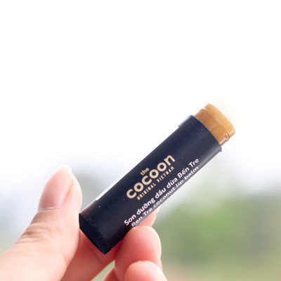 Bộ Gel tắm bí đao cocoon 310ml + Son dưỡng môi dầu dừa bến Tre 5g