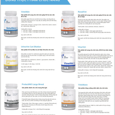 [45 viên] Sản phẩm hỗ trợ hệ thần kinh cho chó mèo Neuro Support Vet Expert