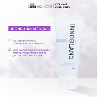 Kem phục hồi tái tạo làn da Innoblanc Cica Care The Gentinol 0221 30ml