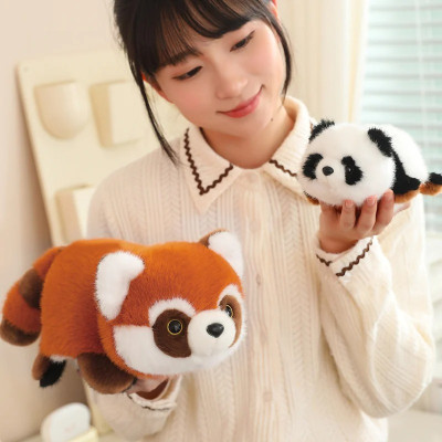 Thú nhồi bông capybara biến hình hai mặt cute - Size từ 38 đến 55cm - Quà tặng gấu bông panda, capybara lộn hai mặt 2in1