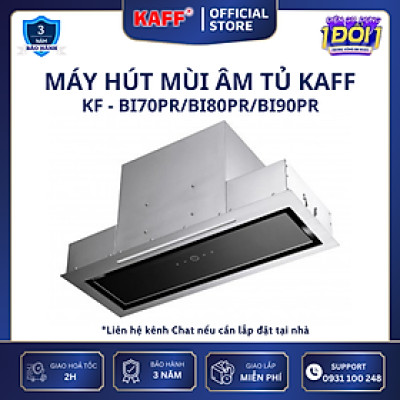 Máy hút mùi âm toàn phần phần mặt kính 900mm cảm ứng KAFF KF-BI90PR - Hàng Chính Hãng