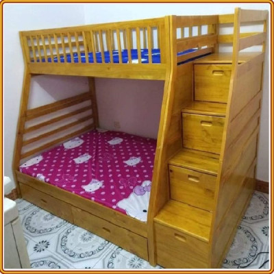 Giường tầng Juno Sofa 1m / 1m4 cầu thang đảo chiều màu lựa chọn 