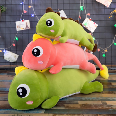 Gấu Bông Khủng Long Mắt Lồi Đuôi Tim Dễ Thương Siêu Cưng (55cm--->160cm) Gối Ôm Khủng Long Đuôi Tim Siêu Mềm Mịn, Êm Ái Hàng Cao Cấp