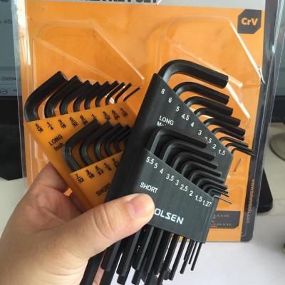 BỘ 36 LỤC GIÁC HỆ MET - INCH TOLSEN 20094 - HÀNG CHÍNH HÃNG