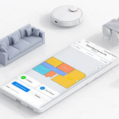 Robot Hút Bụi Lau Nhà Xiaomi S20 Lưu Nhiều Bản Đồ Lực Hút 5000 Pa - Hàng Chính Hãng