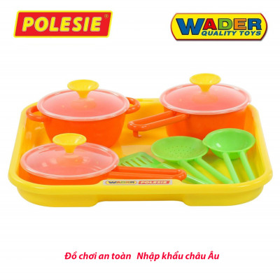 Đồ chơi nhập vai Polesie bộ phụ kiện nhà bếp PLS-40732