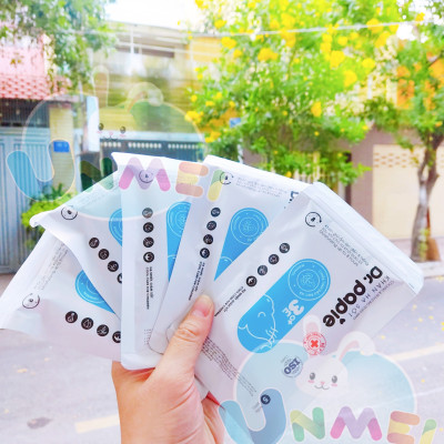 Khăn Lau Hạ Sốt Dr.Papie 3+ Cho Bé Hạ Nhiệt Giảm Sốt Ngăn Ngừa Co Giật