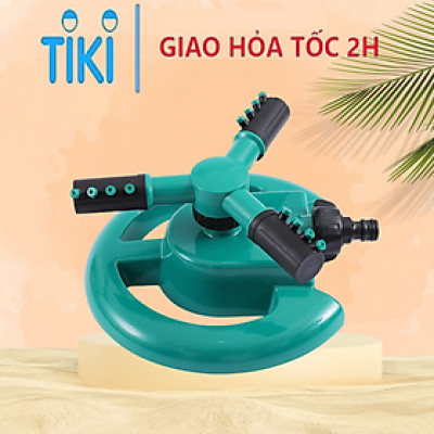 Vòi phun nước tưới cây - Mát mái bằng nhựa tự động xoay 360 độ PaKaSa 