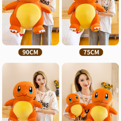 Gấu Bông Pokemon Khủng Long Lửa Charmander Hot (23cm--->90cm) Hàng Xịn Cao Cấp, An Toàn Cho Người Sử Dụng