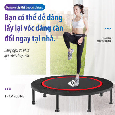 BG Sàn nhún 40INCH lò xo cao cấp, Trampoline (100x100cm) - Hàng nhập khẩu