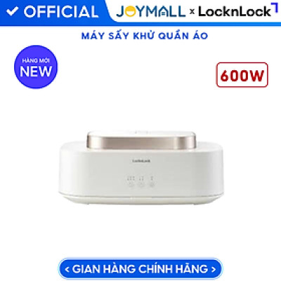 Máy Sấy Khử Khuẩn Quần Áo LocknLock Cloth Sterilizer Dryer END112IVY 600W, Hàng Chính Hãng - JoyMall