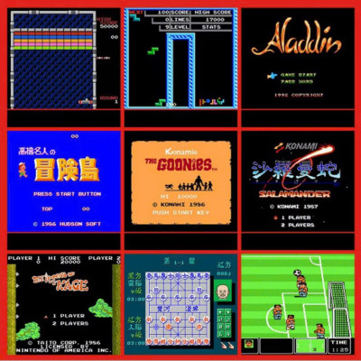 Máy Chơi Game Điện Tử 4 Nút 648 Trò 2 Tay Cầm Game psp 2 Người Chơi Có Game 16 Bit Kết Nối Tivi 4K Cổng Kết Nối hàng nhập khẩu