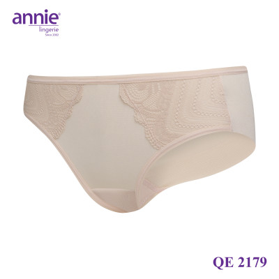 Quần lót nữ cao cấp không viền annie QE 2179 không vết hằn, co giãn 4 chiều, lưng trung thoáng mát