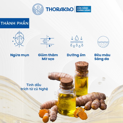 Kem Nghệ Leyna Thorakao Giảm Thâm Ngừa Mụn 25G