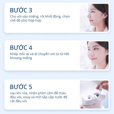 Tăm nước Kachi MK357 nhỏ gọn dễ dàng bỏ trong túi xách - Hàng chính hãng