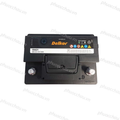 Ắc Quy Delkor DIN 55421 (12V - 54Ah)