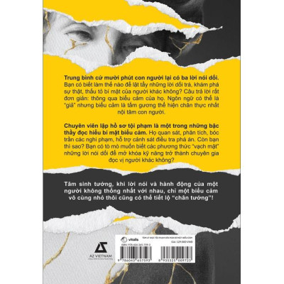 Sách Tâm Lý Học Tội Phạm - Vén Màn Bí Mật Biểu Cảm - Skybooks - BẢN QUYỀN