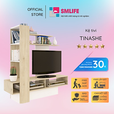 Kệ TV phòng ngủ gỗ công nghiệp hiện đại SMLIFE Tinashe