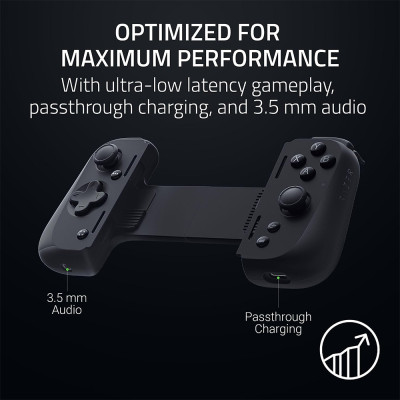 [Mới, hàng chính hãng] Tay cầm điện thoại Razer Kishi V2 Pro Gaming Controller for Android