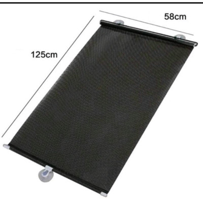 Rèm Che Nắng Ô Tô Rèm Che Nắng Cửa Sổ Rèm Cuốn Chống Nắng Kích Thước 58x125 cm