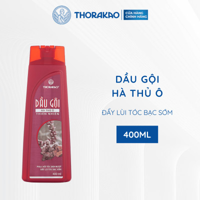 Gội Xả 2IN1 Hà Thủ Ô Ngăn Ngừa Tóc Bạc Giúp Tóc Đen Mượt 400ML