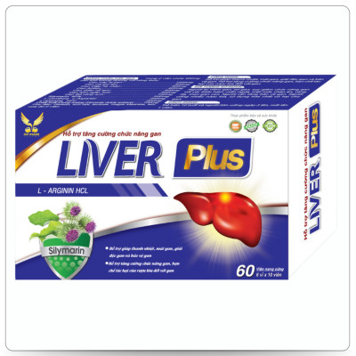[TPBVSK] Hỗ trợ tăng cường chức năng gan LIVER PLUS( H/60v)