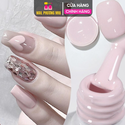 Sơn Gel Màu Hồng Phấn VENDEENI ZX-12 Làm Nail Siêu Xinh, Đậm Mướt, Lên Màu Chuẩn, Bền Màu Móng Bóng Nữ Women