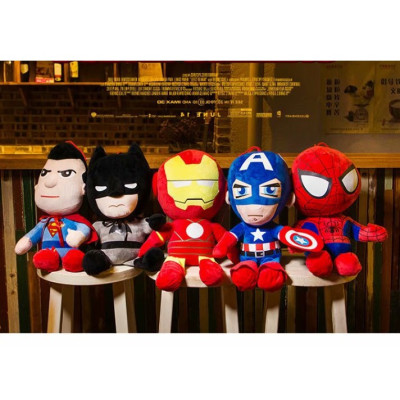Gấu bông cho bé siêu nhân, siêu anh hùng, người nhện, người dơi, người sắt, đội trưởng mỹ
