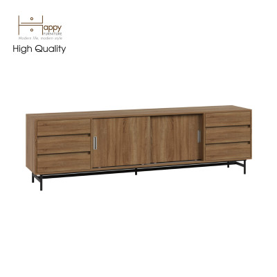[Happy Home Furniture] LUCA , Kệ TV 2 cửa lùa , 220cm x 42cm x 65cm ( DxRxC), KTV_015