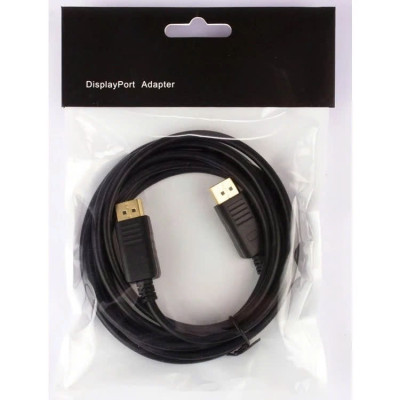 Cáp dp ra displayport 1.5m màu đen hợp kim Dây Displayport support 4K*60Hz 3D - Hàng Nhập Khẩu