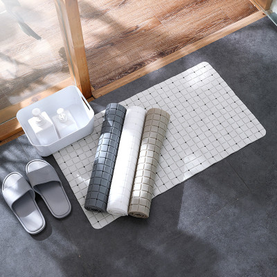 Thảm Chống Trượt Nhà Tắm Ô Vuông 70x38cm - Tấm Lót Sàn Phòng Tắm Cao Su Chống Trơn (Giao màu ngẫu nhiên)