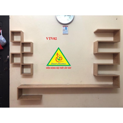 Bộ kệ ti vi treo tường VKTV02