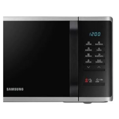 Lò vi sóng tráng men Samsung Dòng vi sóng 23L (MS23K3513AS) | Rã Đông Nhanh Chóng | Khoang lò tráng men CERAMIC INSIDE - Hàng chính hãng