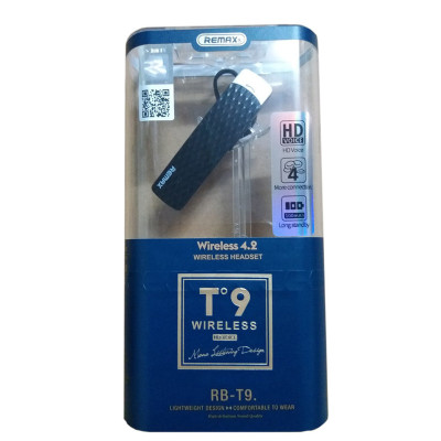 Tai nghe Bluetooth version 4.2 Remax RB-T9 - Hàng Chính Hãng - Màu Ngẫu Nhiên