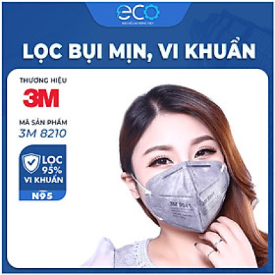 Khẩu trang 3M 9541, dây đeo qua tai, đạt chuẩn N95 chính hãng