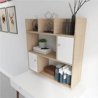 Giá đỡ sách trưng bày phòng khách treo tường SMLIFE Wildstar