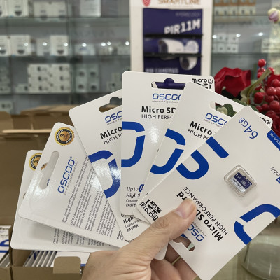 Thẻ nhớ Micro SD OSCOO UHS-I Class 10 - Hàng Chính Hãng - Tốc độ cao, bền bỉ, dùng cho Camera giám sát, Máy ảnh, Điện thoại
