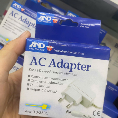 Bộ đổi điện AC cho máy đo huyết áp AND TB233C-EC