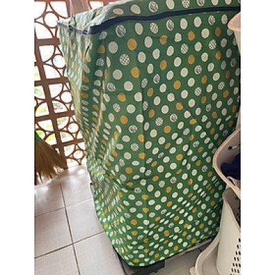 Áo che máy giặt cửa trên , vải dù  chống thấm siêu bền ,  chống bụi  , che mưa nắng cực tốt cho máy từ  6 -  15 kg , giao màu ngẫu nhiên