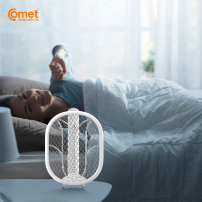 Vợt muỗi điện Comet CP048 Pin Lithium 500mAh sạc 2h dùng 10 ngày BH 12T cổng sạc type C