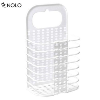  Bộ Sọt Giỏ Đựng Quần Áo Vật Dụng Treo Tường Chất Liệu Nhựa PP Có Thể Gấp Gọn Tiện Dụng