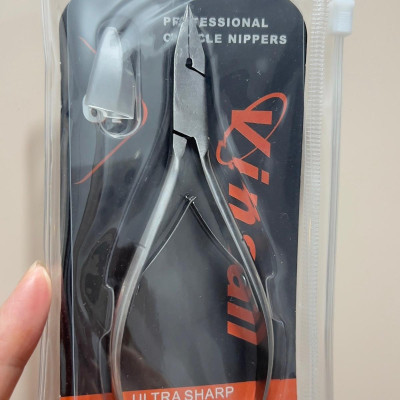 Kìm Lấy Khoé 2 Trong 1 Vinsall, Kềm Lấy Khoé Mũi Dài 1,5cm Inox Không Gỉ, Sắc Bén, Tiện Lợi Làm Nail cắt nhặt da Chuyên Nghiệp An Toàn