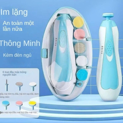 Bộ Máy Mài Dũa Cắt Móng Tay Đa Năng - An Toàn Cho Mẹ Và Bé, Thông Minh Tiện Dụng