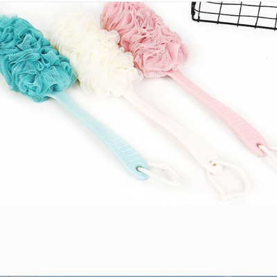 Cây bông tắm cán dài chà lưng tẩy tế bào chết tiện dụng- Màu ngẫu nhiên MDNT25
