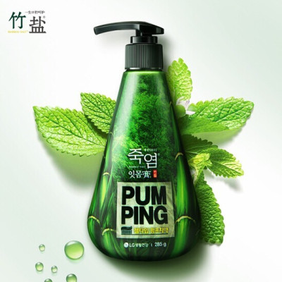 Kem đánh răng thơm miệng hoa anh đào Pump Flower Hàn Quốc 285g