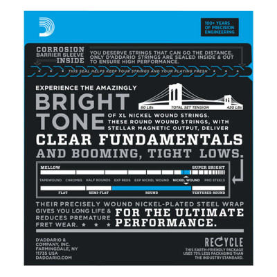 Bộ 4 Dây Đàn Guitar Bass D